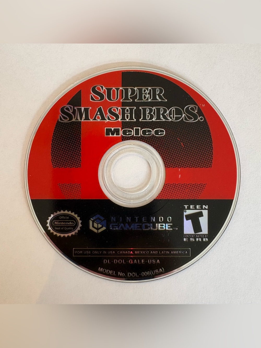 Super Smash Bros Melee (Nintendo GameCube, 2001) Disc Only - Tested & Works